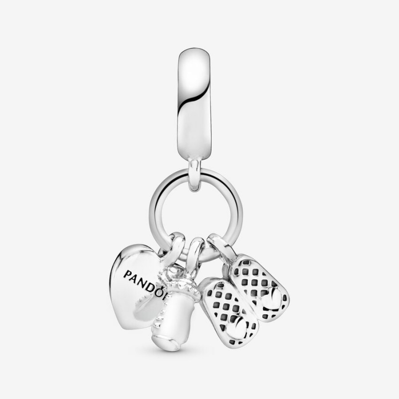 Pandora My Little Baby Dangle Charms Sterling silver | 62850-XDRW