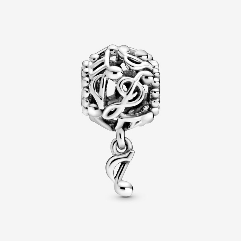 Pandora Openwork Music Notes Dangle Charms Sterling silver | 70469-QEWS