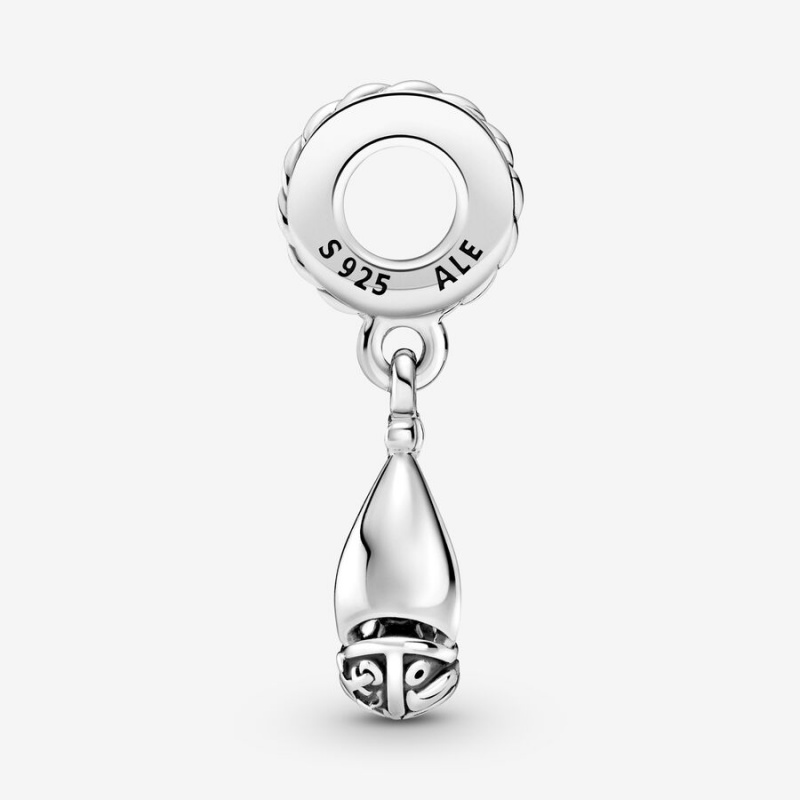 Pandora Sail Boat Dangle Charms Sterling silver | 26853-FMRY