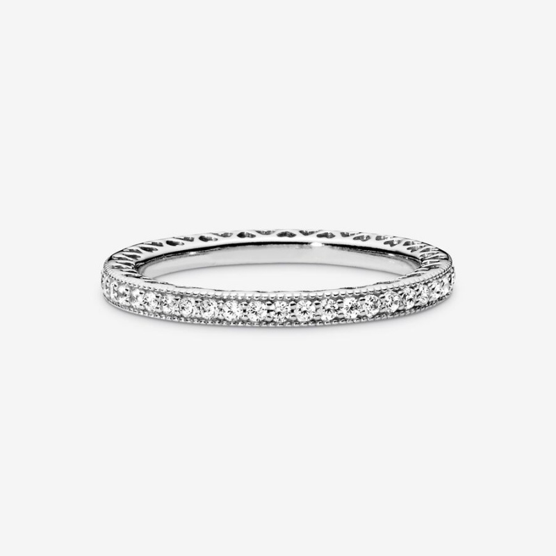 Pandora Signature Classic Ring Sets Sterling silver | 50928-TYDE