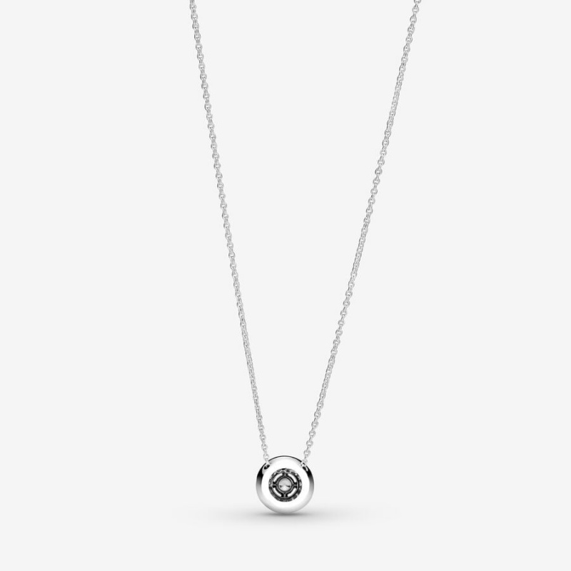 Pandora Something New Necklace & Earring Sets Sterling silver | 81456-WHCX