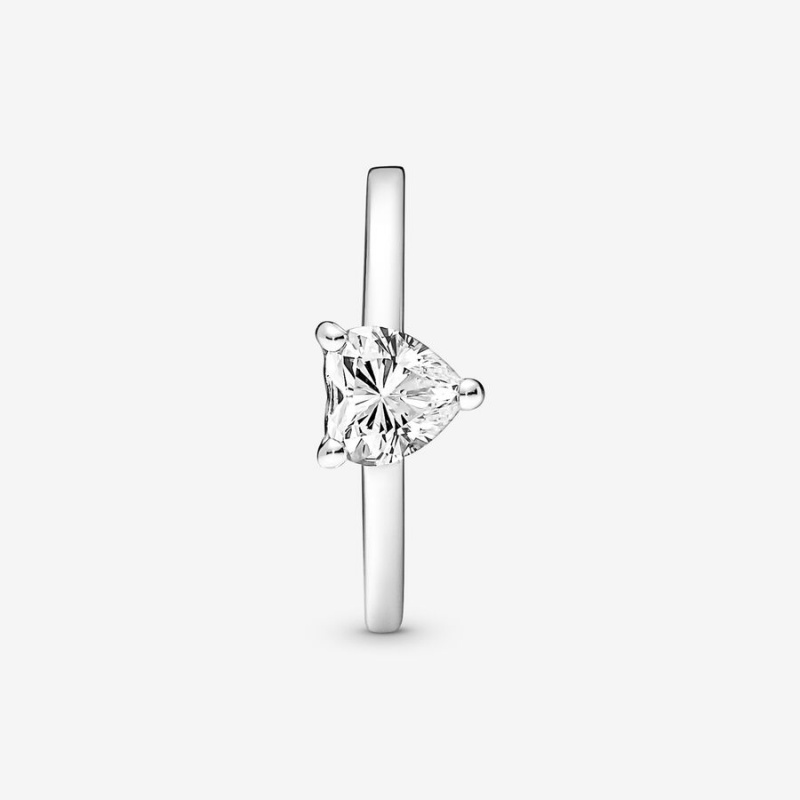 Pandora Sparkling Hoop Earrings Sterling silver | 54103-GIKH