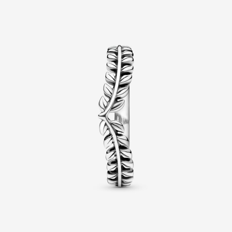 Pandora Wheat Grains Wishbone Stackable Rings Sterling silver | 13290-XKHP